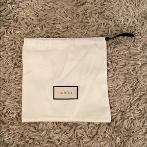 Gucci small leather goods dust bag